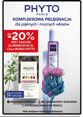 Kosmetyki do pielęgnacji włosów Phyto promocja w Ziko Dermo