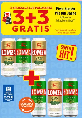 Piwo Łomża promocja w POLOmarket