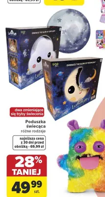 Poduszka świecąca promocja w Carrefour