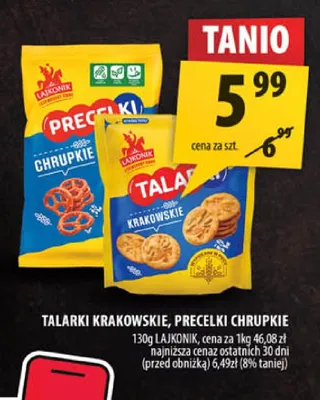 Precelki chrupkie Lajkonik promocja w Arhelan