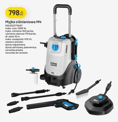 Myjka ciśnieniowa M4 promocja w Castorama