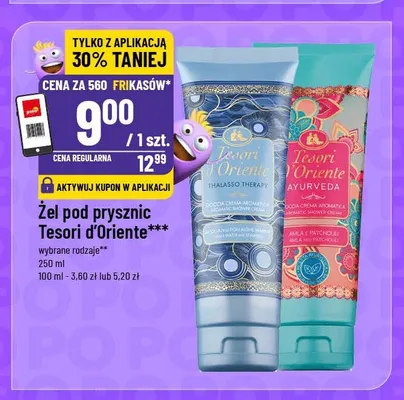 Żel pod prysznic Tesori d'Oriente Ayurveda promocja w POLOmarket
