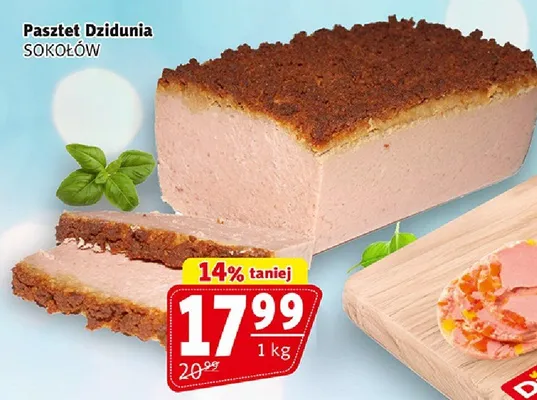 Pasztet dzidunia promocja w Prim Market