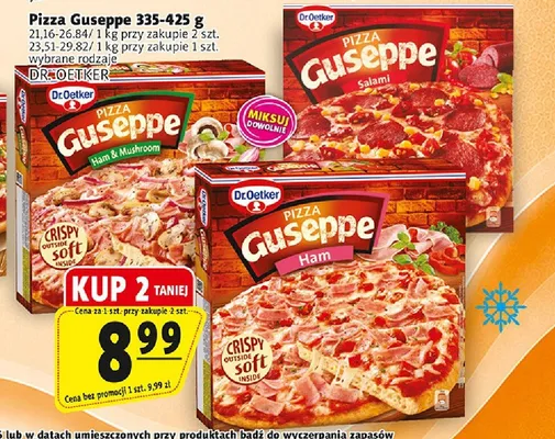 Pizza Guseppe Ham & Mushroom Dr. Oetker promocja w Prim Market