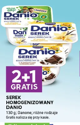 Serek homogenizowany Danio promocja w Stokrotka