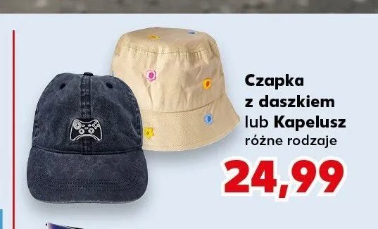 Czapka z daszkiem promocja w Kaufland