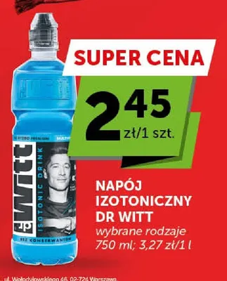 Napój izotoniczny Dr Witt promocja w ABC