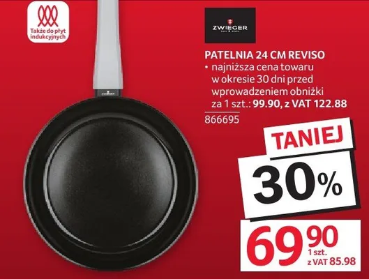 Patelnia PATELNIA 24 CM REVISO promocja w Selgros