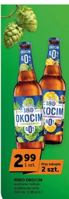 Piwo bezalkoholowe Okocim Mango z marakują promocja w Euro Sklep