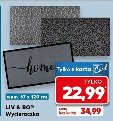 Wycieraczka 67x120 cm promocja w Kaufland