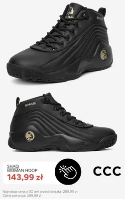Buty sportowe SHAQ Bigman Hoop promocja w CCC