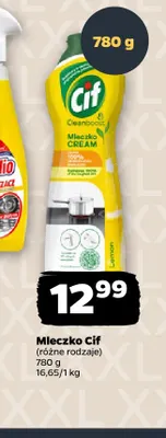 Mleczko Cif promocja w Netto