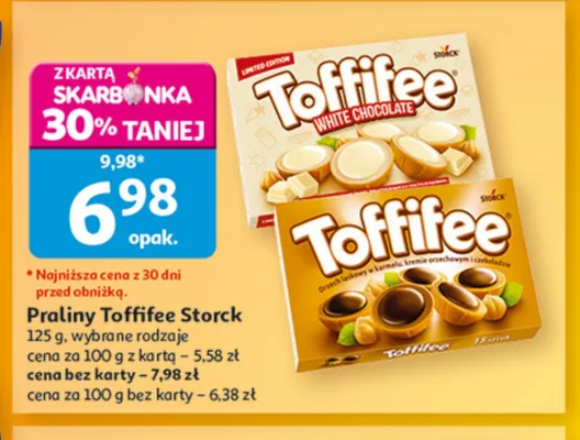 Praliny Toffifee Storck promocja w Auchan