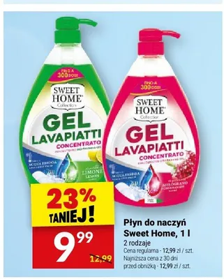 Płyn do naczyń Sweet Home Melograno 1l promocja w Twój Market
