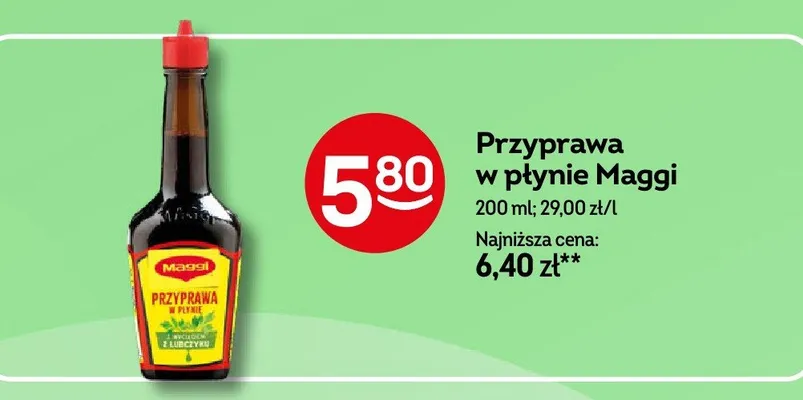 Przyprawa w płynie promocja w Żabka