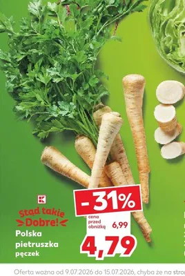 Pietruszka polska promocja w Kaufland
