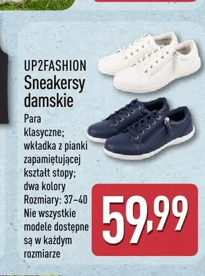 Sneakersy damskie UP2FASHION promocja w Aldi