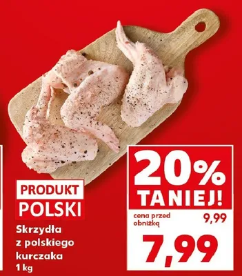 Skrzydła z polskiego kurczaka Kaufland promocja w Kaufland