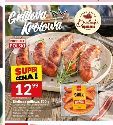 Kiełbasa grillowa Białecki promocja w Twój Market