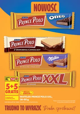 Wafelek Prince Polo XXL promocja w Biedronka