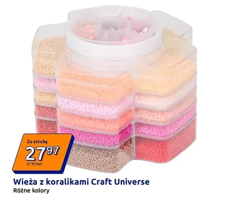 Wieża z koralikami promocja w Action