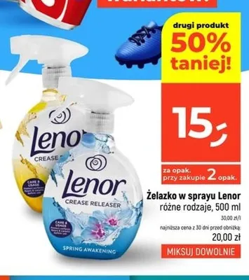 Żelazko w sprayu Lenor Crease Releaser Spring Awakening promocja w Dealz