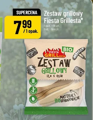 Zestaw grillowy Fiesta Grillesta promocja w POLOmarket