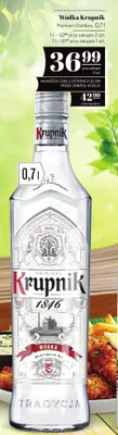 Wódka Krupnik Premium Distillers 0,7l promocja w POLOmarket