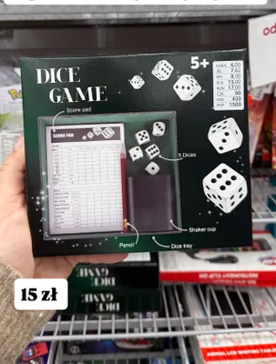 Gra w kości dice game Pepco promocja w Pepco