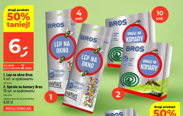 Lep na okno Bros promocja w Dealz