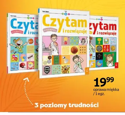 Książka Książkożercy Czytam i rozwiązuję poziom 1 promocja w Empik