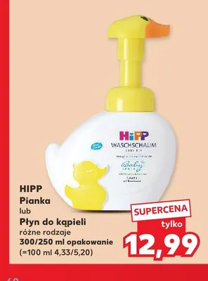 Płyn do kąpieli Hipp promocja w Kaufland