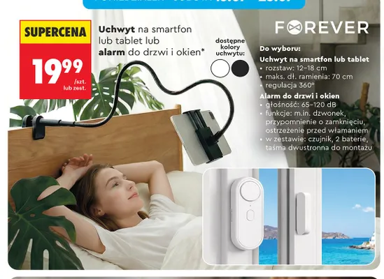 Uchwyt na tablet Forever promocja w Biedronka