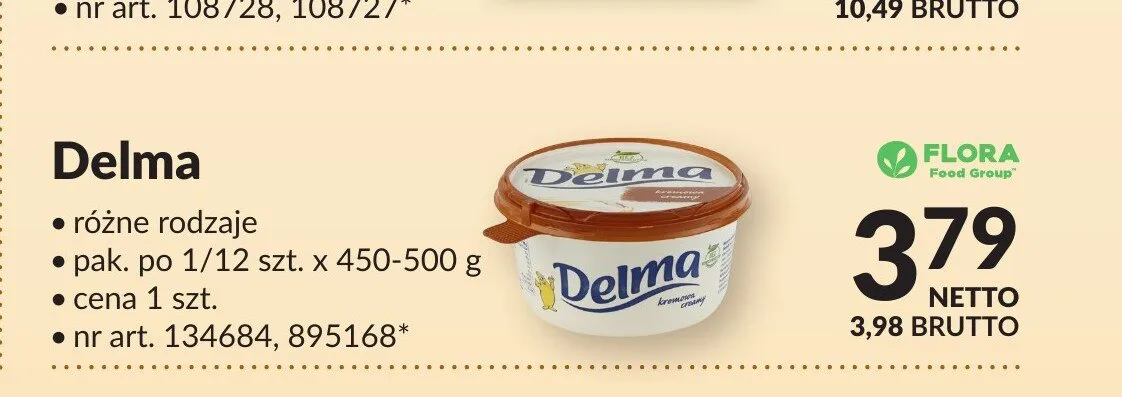 Margaryna Delma promocja w Makro