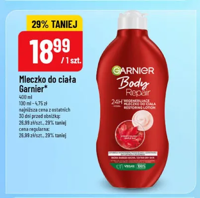 Mleczko do ciała Garnier Body Repair promocja w POLOmarket