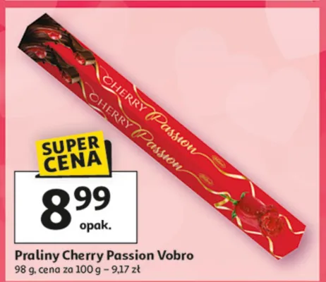 Praliny Cherry Passion Vobro promocja w Auchan