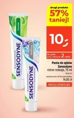 Pasta do zębów Sensodyne promocja w Dealz
