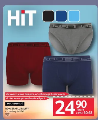 Slipy męskie Brubeck promocja w Selgros