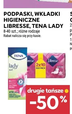 Podpaski Libresse promocja w Stokrotka
