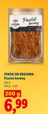 Pasztet borowy promocja w Lidl