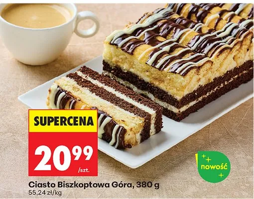 Ciasto Biszkoptowa Góra promocja w Biedronka