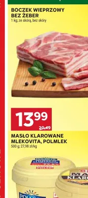 Boczek wieprzowy bez żeber promocja w Stokrotka