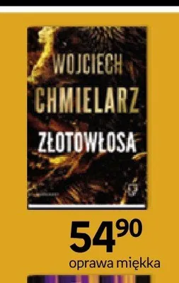 Książka Złotowłosa Wojciech Chmielarz oprawa miękka promocja w Empik