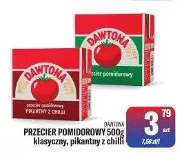 Przecier pomidorowy klasyczny, pikantny z chili promocja w Tomi Markt
