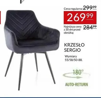 Krzesło Sergio promocja w Abra Meble