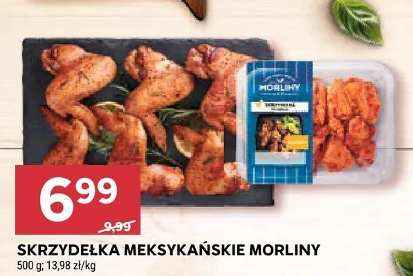 Skrzydełka meksykańskie Morliny promocja w Stokrotka