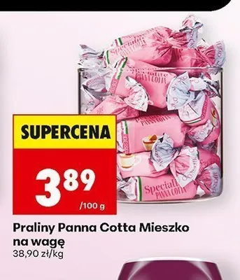 Praliny Panna Cotta Mieszko na wagę promocja w Biedronka