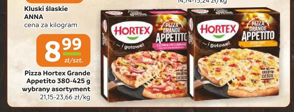 Pizza Hortex Grande Appetito promocja w Społem Częstochowa