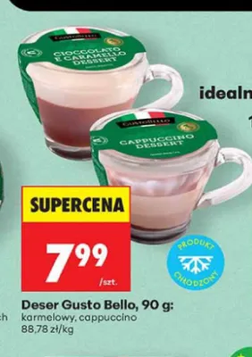 Deser Gusto Bello karmelowy promocja w Biedronka