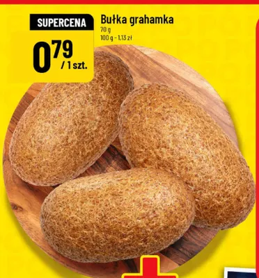 Bułka grahamka promocja w POLOmarket
